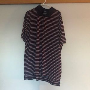 Like new stripped golf shirt